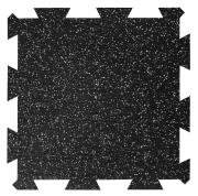 Podlaha PUZZLE PROFI CF 8 mm / 50x50 / černo-šedá 10% V2